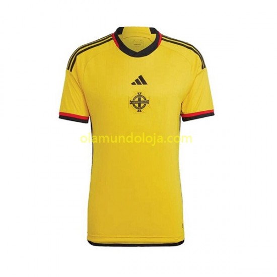 Camisola Irlanda do Norte Homem Equipamento Primeiro 2023 Manga Curta